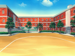 anime background scenery backgrounds landscape building episode classroom rpg private wallpapers schools